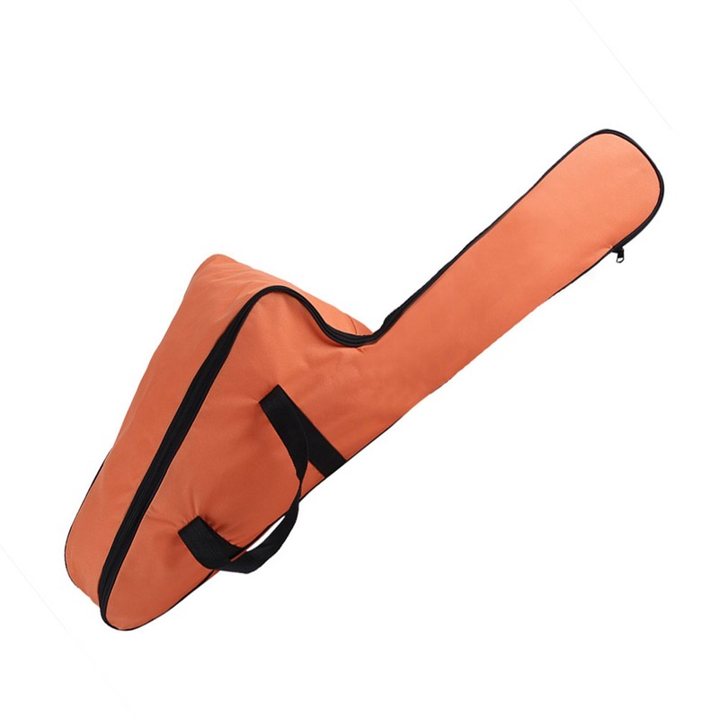 Portable Orange Oxford Chainsaw Carrying Bag Case Protective Storage Bags