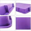 Lmaray 11 x 9.5 Inch Purple Silicone Baking Pan, Safe,