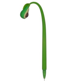 Puckator Avocado Fine Tip Pen - Cute Cool Aesthetic Non Smudge Pens for School Office Writing Drawing Journaling - Collage Essentials Pens - Stationary Set - Pen