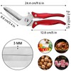 Plys Poultry Shears High Performance Kitchen Scissors Sharp: Household Scissors
