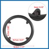 A ABSOPRO 42 Teeth 9.7-10.7cm Bicycle Crankset Chain Wheel Cover