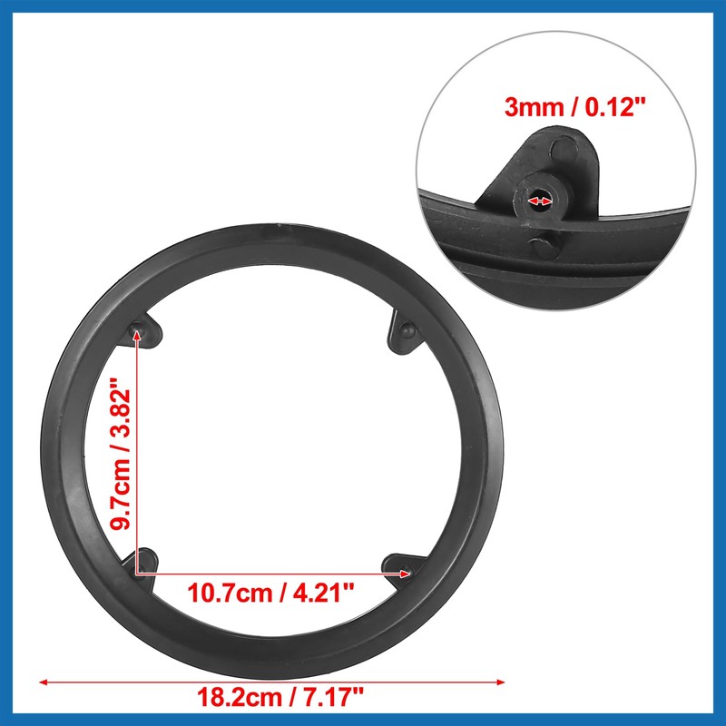 A ABSOPRO 42 Teeth 9.7-10.7cm Bicycle Crankset Chain Wheel Cover