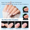 Extra Short Almond Nail Tips, 504pcs 12 Sizes, Soft Acrylic
