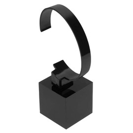 NA Watch Display Stand Acrylic Watch Stand Organizer Holder Removable Jewelry Showcase Stand for Watch, Bracelet Black