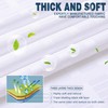 Conbo Mio Hotel Style Fabric Shower Curtain Set with Snap