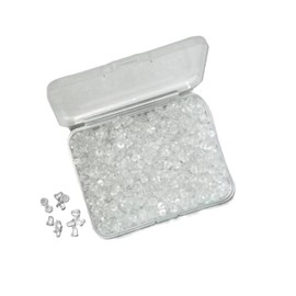 SKYPIA Silicone Earring Backs for Studs Earring Backings Soft Clear Ear Safety Back Pads Bullet Clutch Stopper Replacement for Fish Hook Earring Studs Hoops (800)