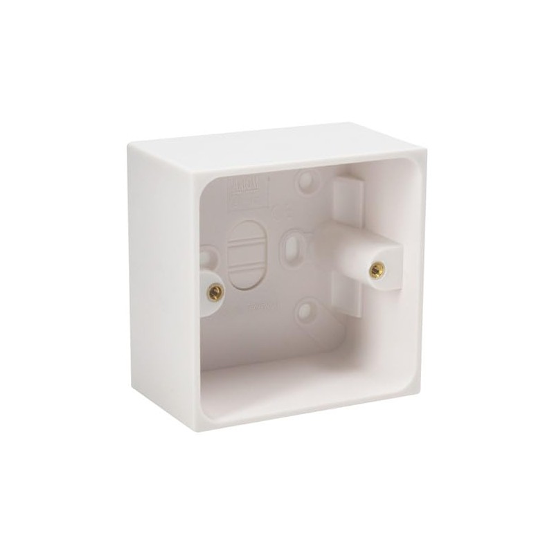 Fused Spur Side Flex 13Amps White Electrical Connection Unit -