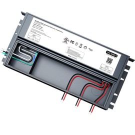 180W 12V Dimmable LED Driver, Triac/ELV/MLV AC to DC Power Supply for LED Light, Halogen Bulb, LED Transformer Compatible with Lutron & Dimmer, for Indoor/Outdoor Use