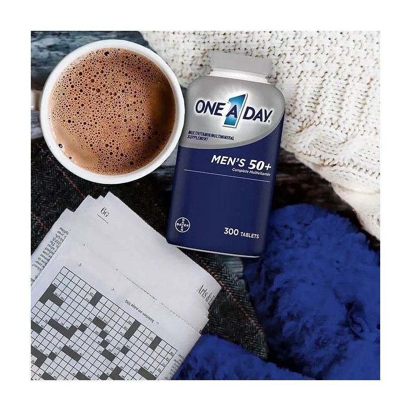 One A Day, Men's 50+ Complete Multivitamin, 300 Count