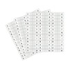 Redi-Tag, RTG31005, Permanent Alphabetical Tab Indexes, 104 / Pack
