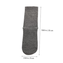 OHPHCALL 1 Pair Foot Mask Socks Moisturizing Hand Foot Sleeve Foot Covers Moisturizing Foot Sleeve Men Foot Care Moisturizing Sock Household Foot Care Products Foot Caring Masks Grey Gel