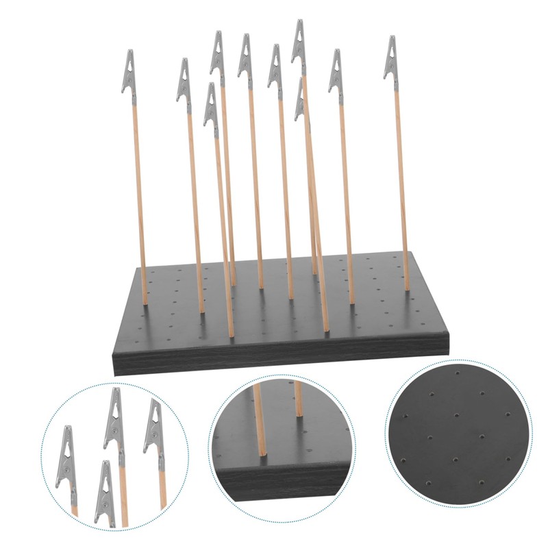 LALAFINA DIY Coloring Clip Base 1 Set Model Painting Stand