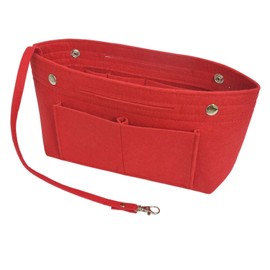 YIICOOLY Felt Tote Handbag Purse Organizer Insert Divider Shaper Bag in Bag