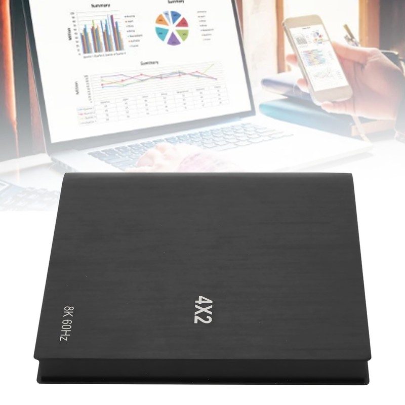 4x2 HD Multimedia Interface Switch Professional 8K 60Hz Plug and