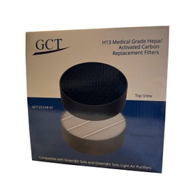 Air Purifier Replacement Filter | H13 Medical Grade HEPA, Honeycomb Activated Carbon Filter Set | For Green@ir Purifiers