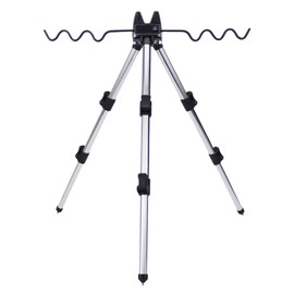 Rutenständer für Angelruten – Stativständer für Angelruten, Aufbewahrungs-Organizer, einziehbar, zusammenklappbar, 7 Ruten-Kapazität, Rutenständer