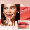 Oulac Orange Lipstick Set 2PCS - Included Metallic Orange Lipstick