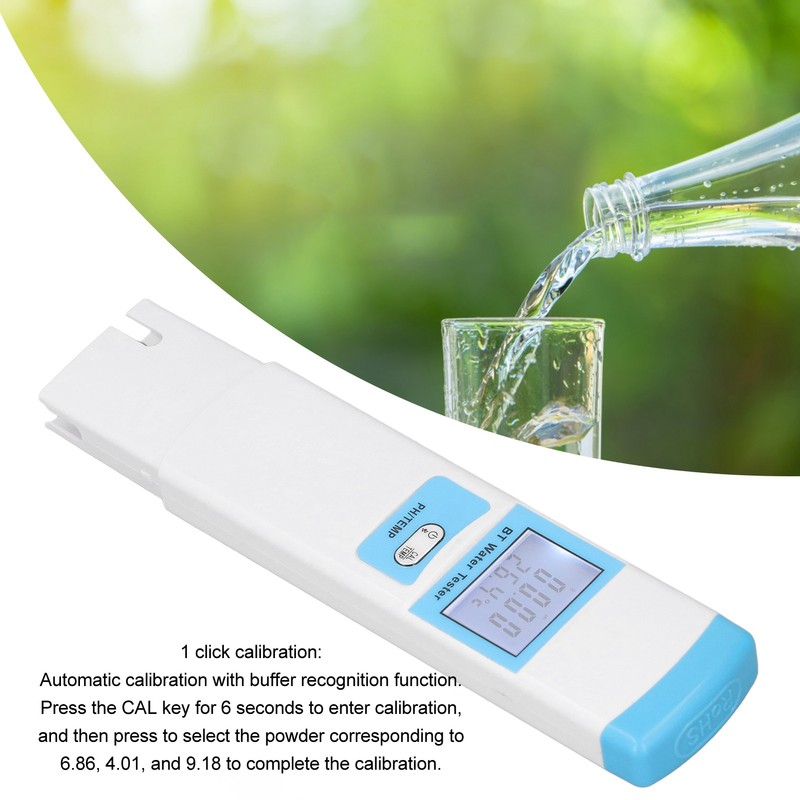 Digital PH Meter High Accuracy LCD Display Portable Water Quality