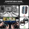 FUNDIARY Black Grip Case Compatible with Switch 2 Joycon, [Anti-Slip