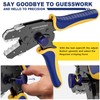 Haisstronica 8PCS Rapid Replace Ratchet Crimping Tool Set with Pressure