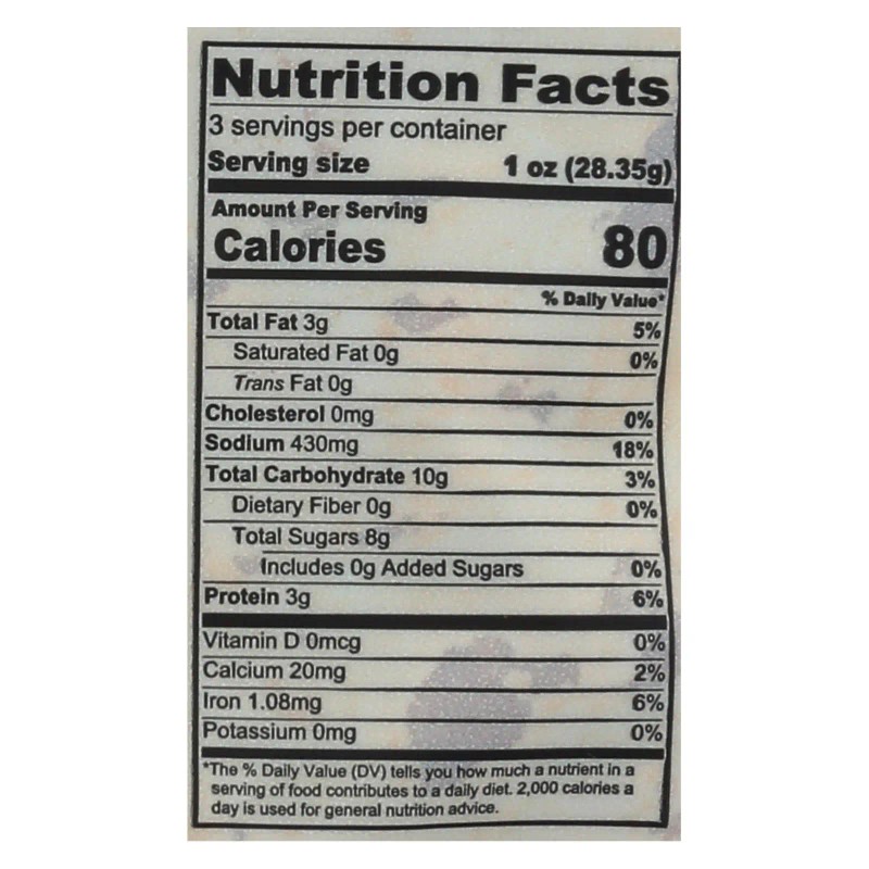 UD_Louisville Vegan Jerky Case 10 3 oz Each-Carolina BBQ Flavored