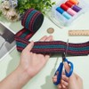BENECREAT Woven Rubber Elastic Band Width Approx. 2.9 inches (50