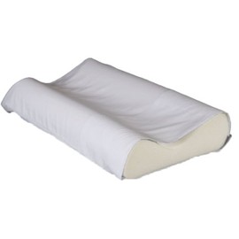 Bilt-Rite Mastex Health Smooth Double Lobe Pillow, White