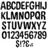 Eureka Black Alphabet and Numbers Bulletin Board and Classroom Decorations,