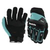 Makita Unisex T 04260 Advanced Impact Demolition Gloves X Large,