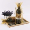 HRX Package 30pcs Organza Wine Bags, Sheer Mesh Bottle Gift