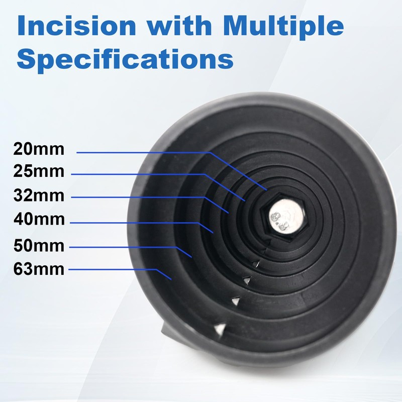 DGMI Plastic pipe chamfer tool, pipe deburring tool, PE pipe