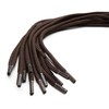 OrthoStep Thick Round Athletic 27 inch brown shoe laces -
