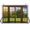 WOLADA Zoom Backdrop for Home Office Window Backdrop Office Backdrop
