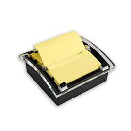 3M Post-it Despachador De Notas Adhesivas, 3x3in, Negro (Modelo 330)