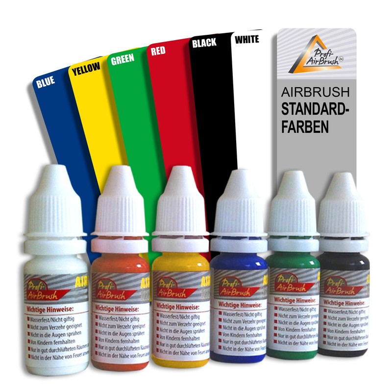 Airbrush Paint Set for Airbrush Compressor, Airbrush Gun, Aero Colour
