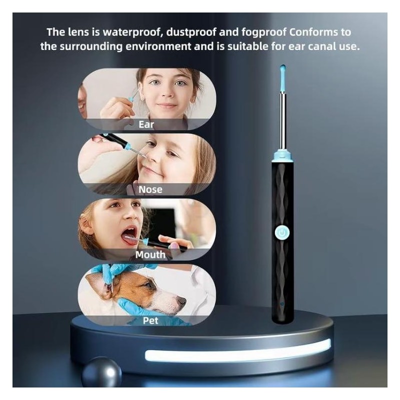 Ear Wax Removal Tool with Camera & Light - 7Counts