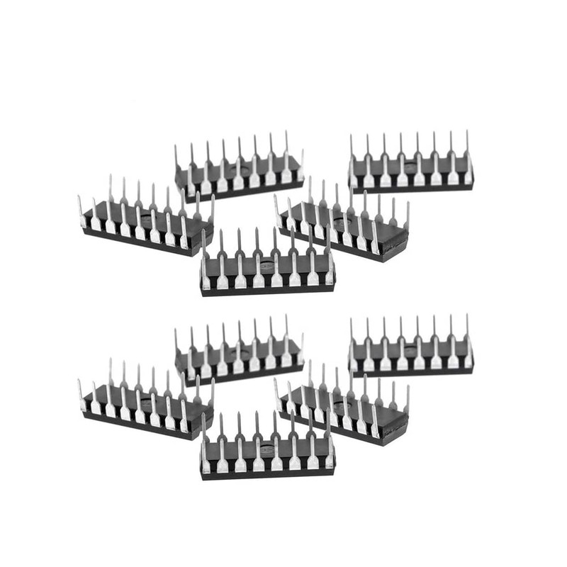 PENGLIN 10pcs Motor Driver IC L293D DIP-16 16-Pin PDIP Brushed