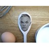 Greg Davies Merch Gift Idea Image On A Wooden Spoon-Novelty