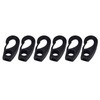 WGFOIP Shock Cord Hooks, Multi Purpose Nylon Clip Lashing Hooks