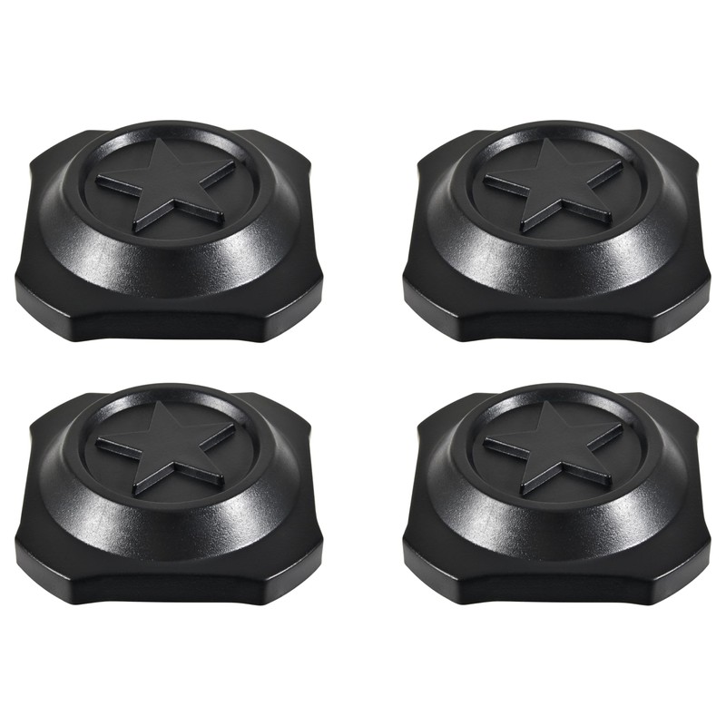 SAUTVS Black Wheel Hub Caps for Polaris RZR XP 1000/XP