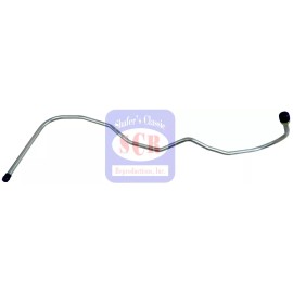 Shafer's Classic Reproductions 1966 1967 1968 Mustang Gas Line Pump to Carb 289 CID 2 or 4 bbl, Stainless Steel