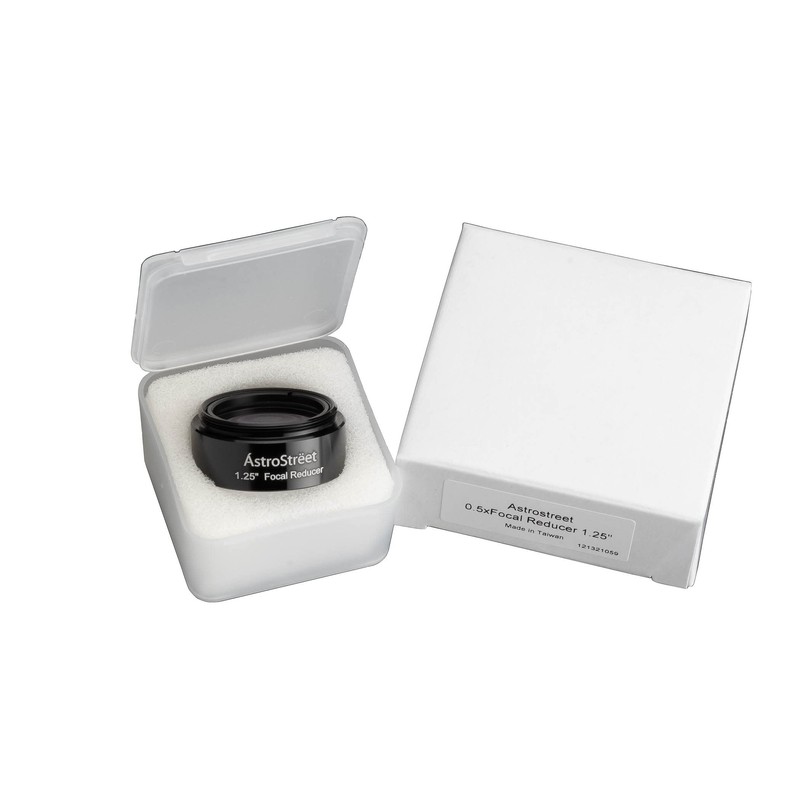AstroStreet GSO 0.5x Focal Reducer, 1.25 inch (31.7 mm) Diameter,