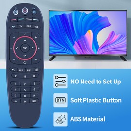 TCNOUMT Replacement Remote Control for MAG Set-Top Box Mag 544, Mag 524, Mag 424, Mag 324, Mag 322, Mag256, Mag254