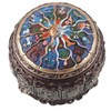 Vintage Music Box with 12 Constellations Rotating Goddess Twinkling LED
