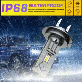 AQJ For Hyundai Genesis Coupe 2013-2016 LED Headlight Bulbs KIT Hi/Lo Beam Fog Light