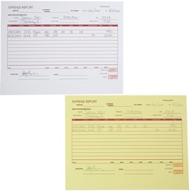 Limited Papers (TM), Carbonless Sheets, Superior, Pre Collated, Multi part, Bond Finish. (2 Part Reverse, 8.5 x 11 Inch, Canary/White (5887), 1 Ream)