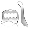Opeisiio 2 in 1 Stainless Steel Gua Sha Massage Tools