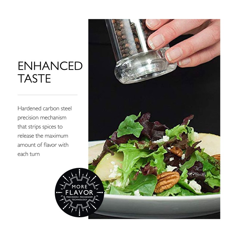 COLE & MASON Tap Salt and Pepper Grinder Set -