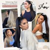 Sofeiyan Ponytail Hairpiece Hair Extension with Drawstring 60 cm Long