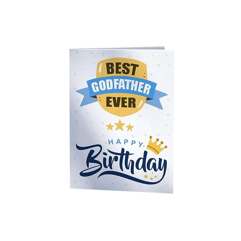 Happy Birthday Card for Best Godfather Ever